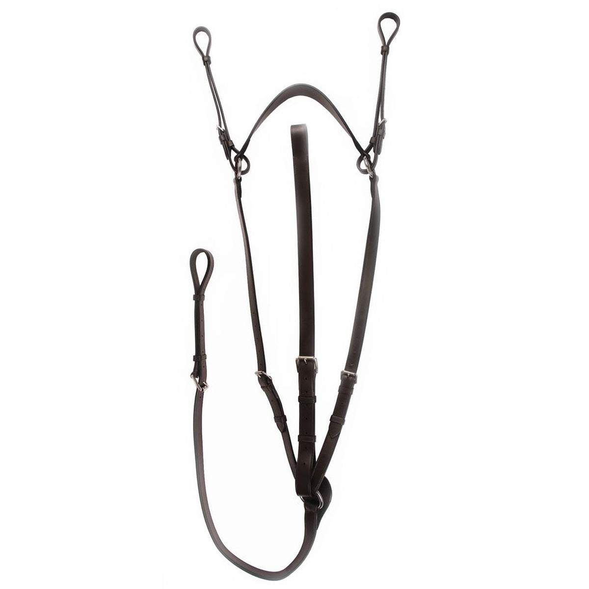 HDR Advantage Flat Breastplate Martingale with Standing Attachment