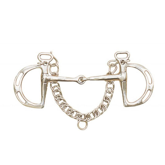 Centaur Stainless Steel Jointed Uxeter Kimberwick Bit