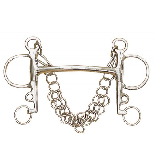 Centaur Mullen Mouth Eggbutt Pelham Bit