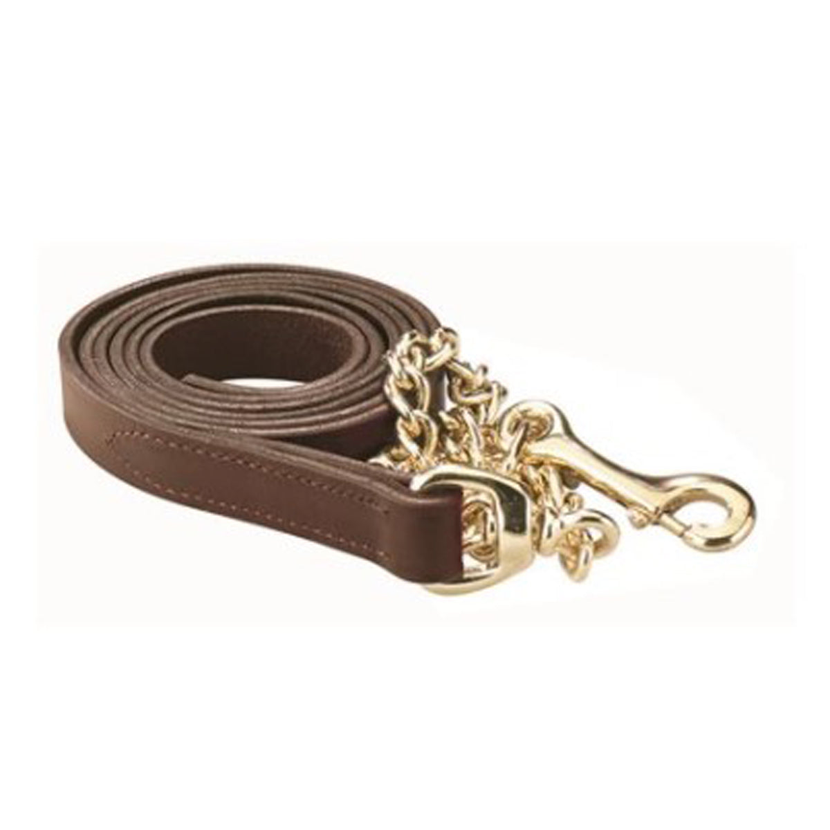 Perri's 1" Leather Lead with Chain