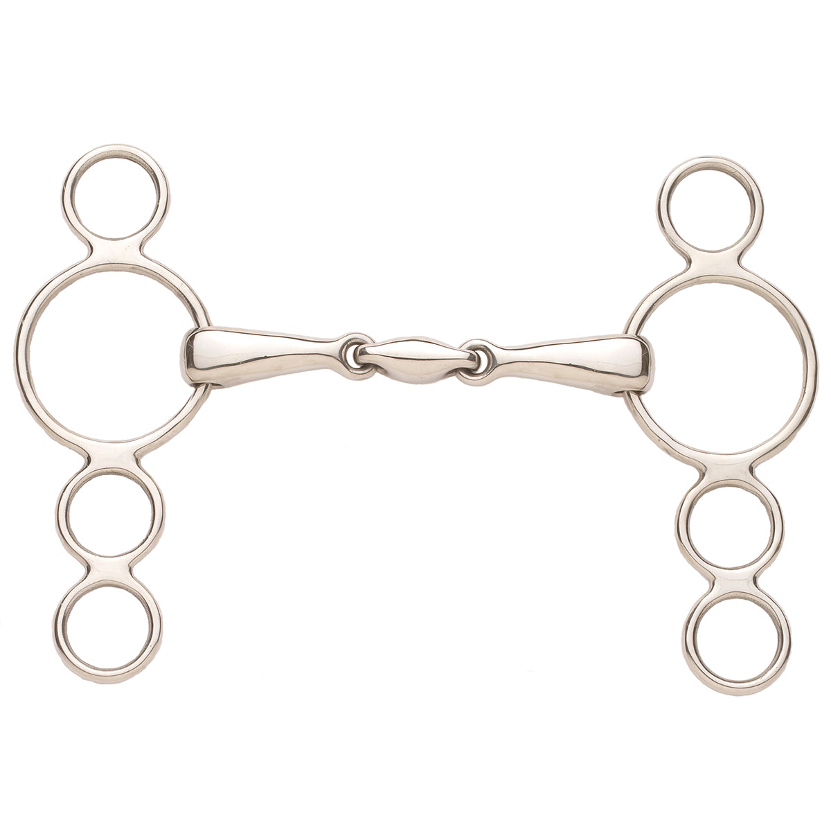 Ovation Elite Solid Stainless Steel 3-Ring Gag