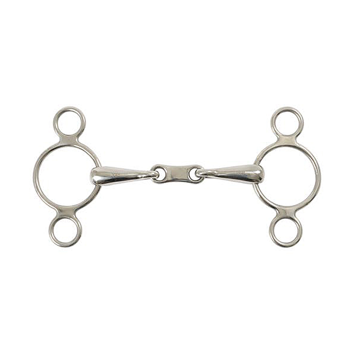 Shires Two Ring French Link Elevator Gag Bit