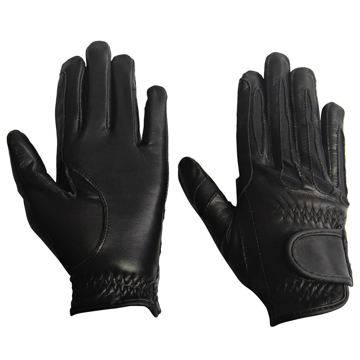 TuffRider Kids Leather Summer Gloves