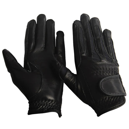 TuffRider Kids Leather Summer Gloves