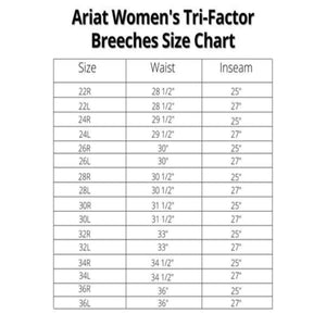 Ariat Women's Tri Factor Grip Knee Patch Breech