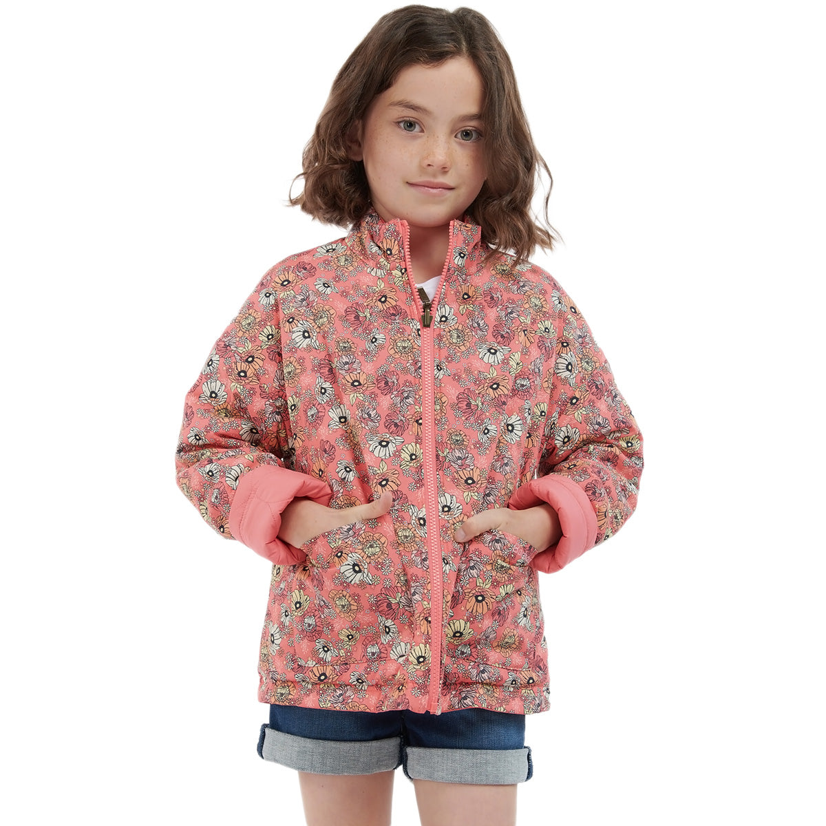 Barbour Girl's Reversible Coraline Quilted Jacket | Farm House Tack