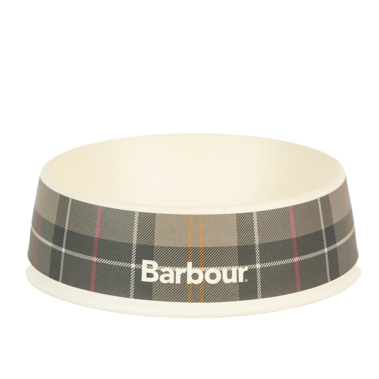 Barbour Tartan Dog Bowl
