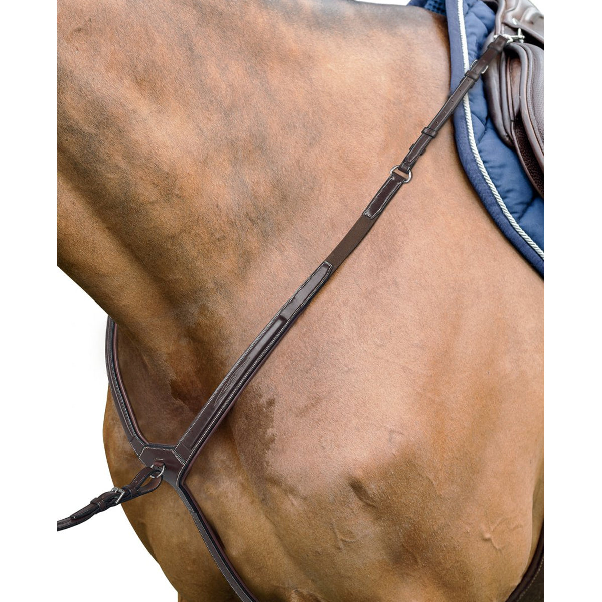 Têtière anatomique 2 pièces Equiline - Briderie cheval Têtière anatomique 2 pièces Equiline - Briderie cheval