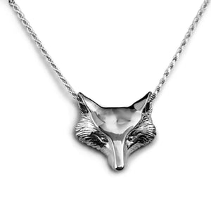 Loriece Equestrian Fox Mask Slider Necklace