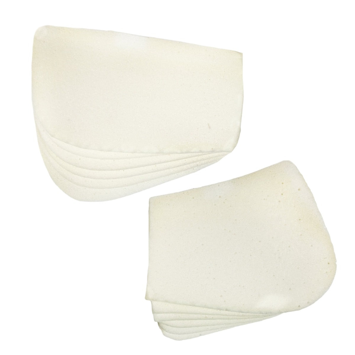 Image of memory foam inserts for ECP saddle pads.