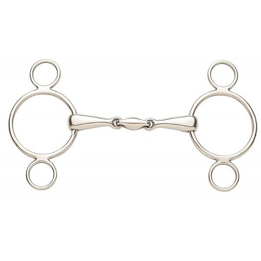 Ovation Elite Solid Stainless Steel 2-Ring Gag