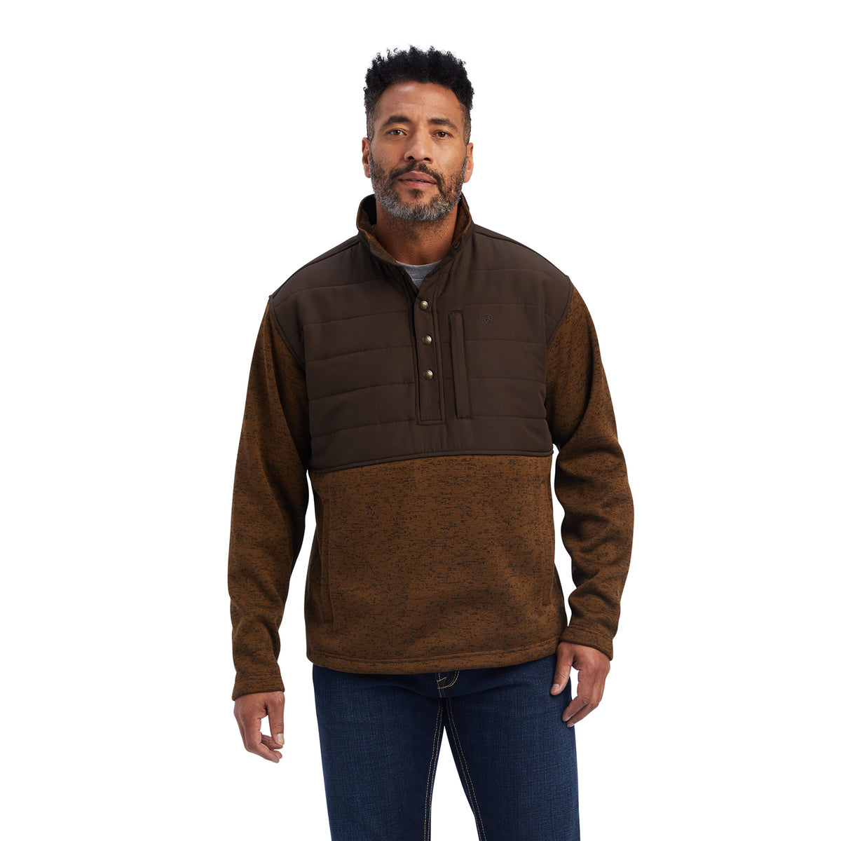 Ariat Men's Caldwell Reinforced Snap Sweater-Sale