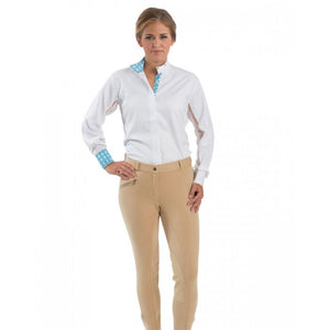 Royal Highness Equestrian Ladies Euroseat Knee Patch Breeches