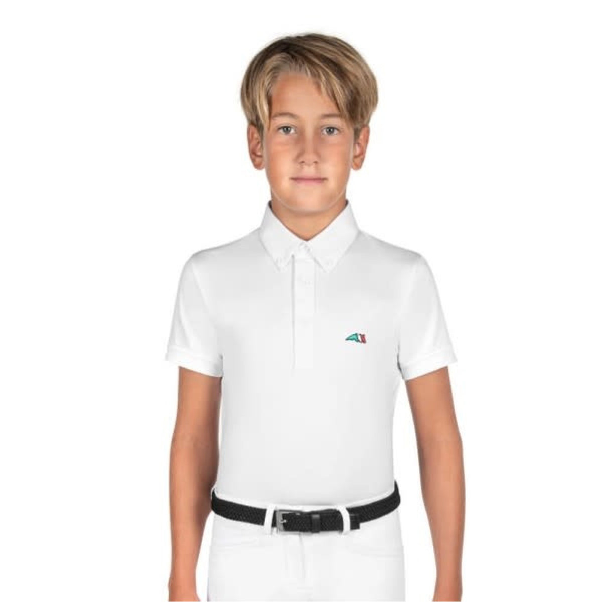 Equiline JeremyK Boy's Competition Short Sleeved Polo