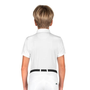 Equiline JeremyK Boy's Competition Short Sleeved Polo