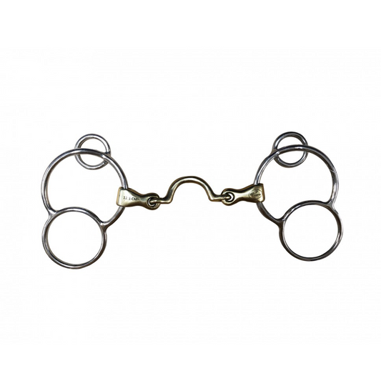 Jump'in High Port Jointed German 3-Ring Bit