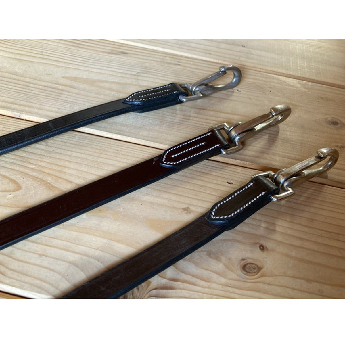 Jump'in Plain Leather Draw Reins - Week Collection