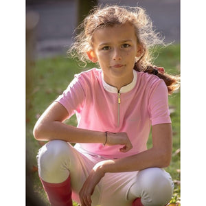Jump'in Girls Short Sleeve Charlie Competition Polo Shirt