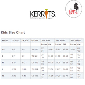 Kerrits Kids Ice Fil Full Seat Tech Tight