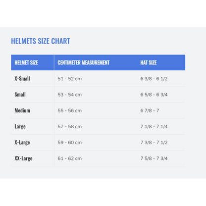 f7 helmet size chart One K MIPS CCS Helmet XS Long Oval Black Matte