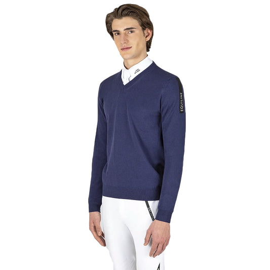 Equiline Men's CrameC V-Neck Sweater
