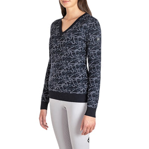Equiline Women's Engre Jacquard Sweater