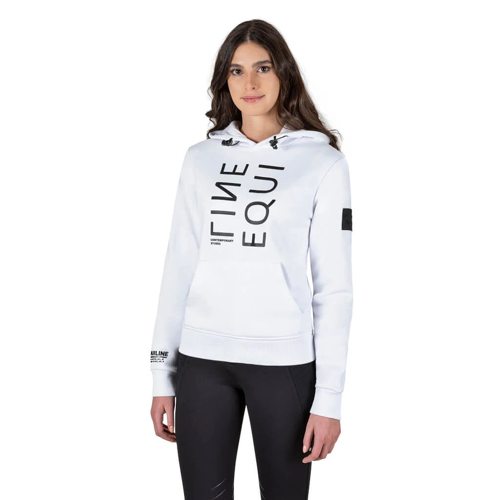 Equiline Women's ClemaC Pullover Hoodie with Kangaroo Pocket