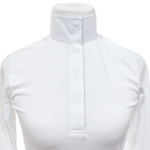 Essex Classics Ladies “Monkey & Alligator” Talent Yarn Straight Collar Long Sleeve Show Shirt