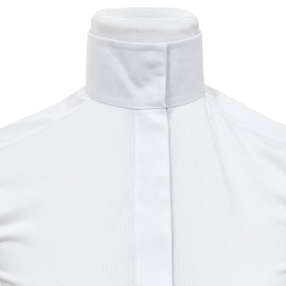 Essex Classics Ladies "Looking Back" Talent Yarn Straight Collar Short Sleeve Show Shirt