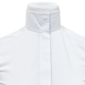 Essex Classics Ladies "Roosters" Talent Yarn Straight Collar Short Sleeve Show Shirt