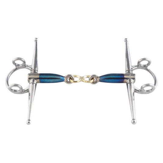 Trust Sweet Iron Full Cheek Gag French Link Bit