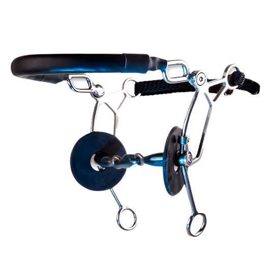 Trust Sweet Iron Hackamore Combination Long Eliptical Bit