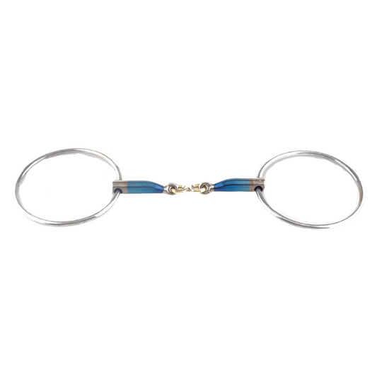 Trust Sweet Iron Large Loose Ring French Link Bit