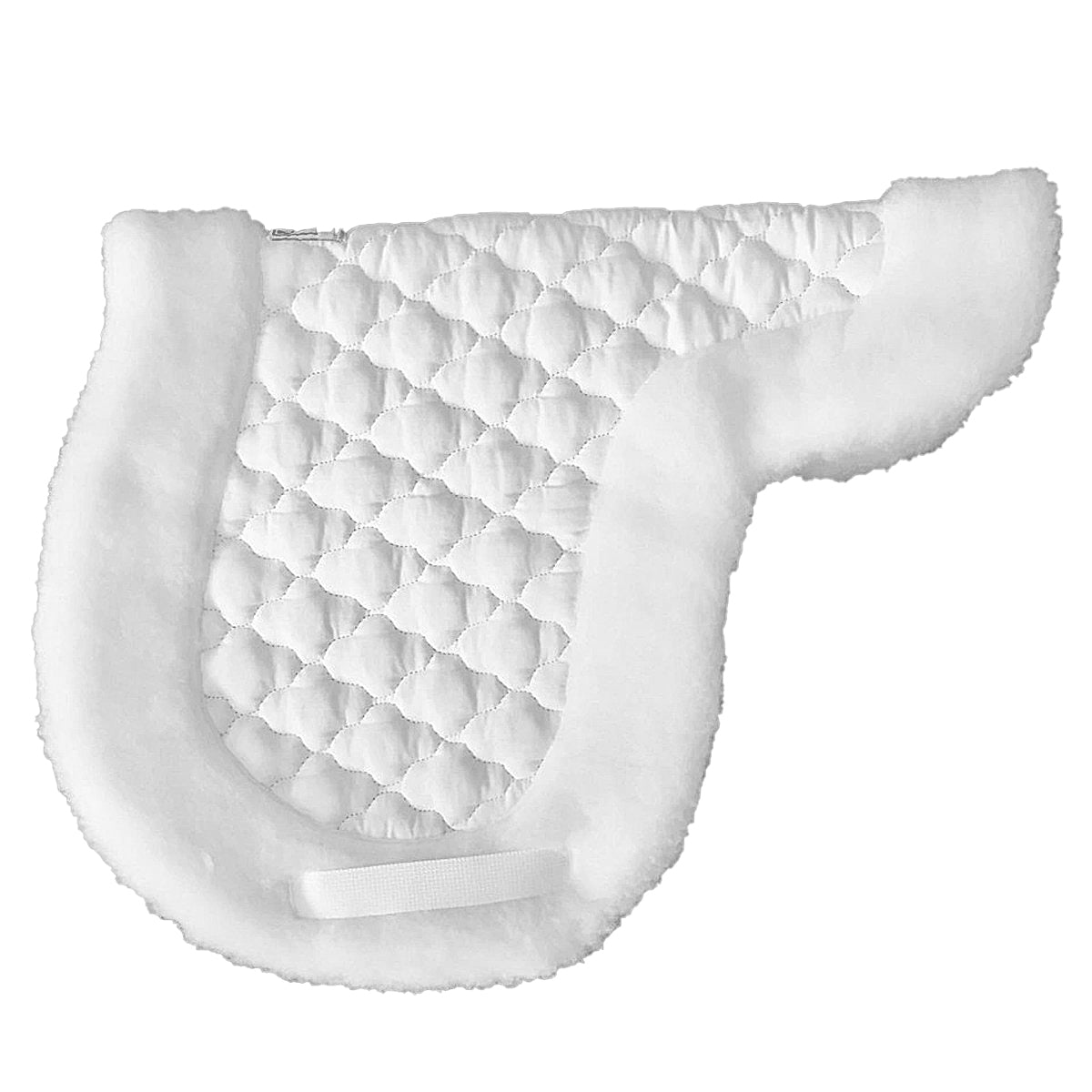 Wilkers Fleece Edge Saddle Pad with Quilted Center