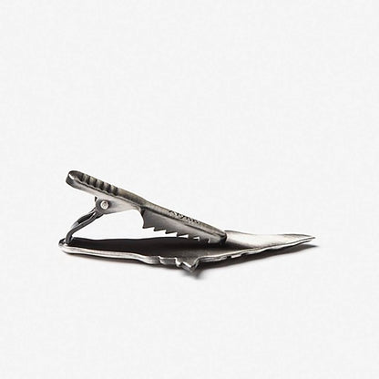 Wild Attire Inc. Love Your Neigh-bor Antiquated Silver Metal Tie Bar