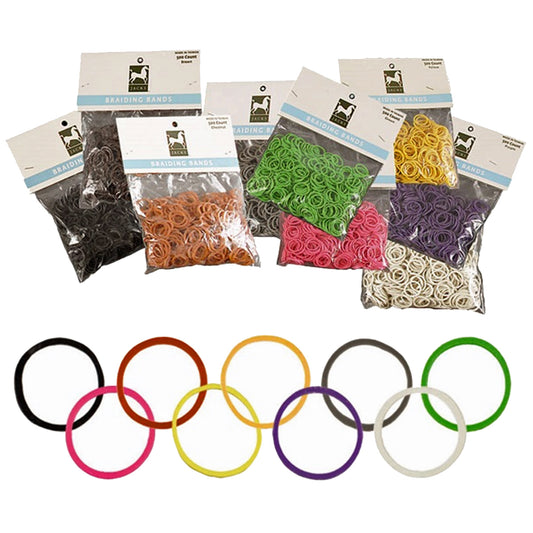 Braiding Bands - 500 count