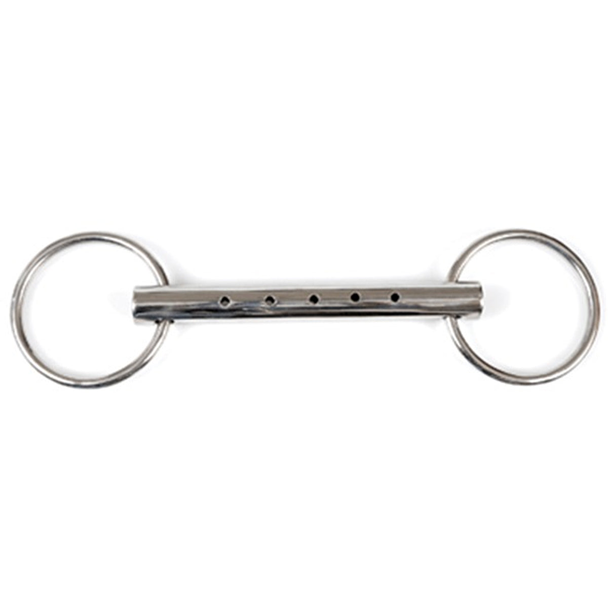 Hollow Pipe Mouth Loose Ring Snaffle Bit