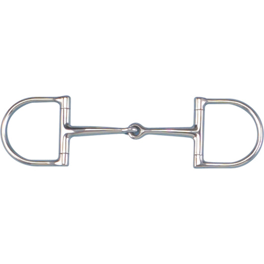 Toklat Stainless Steel Snaffle Dee - Pony