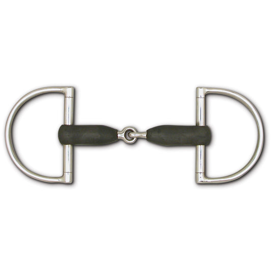 Toklat Hard Rubber Snaffle Hunt Dee Bit