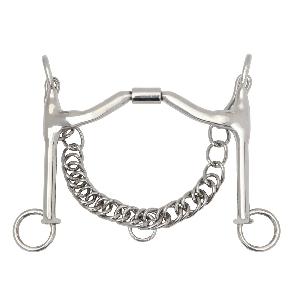 Toklat Myler Weymouth with Low Wide Ported Barrel Bit (MB 15PB)