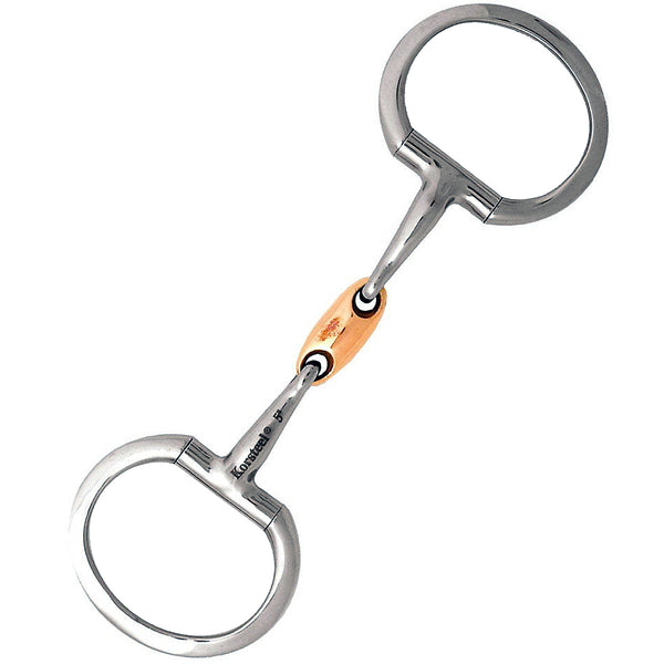 Stainless Steel Horse Bit Stainless Steel French Link Eggbutt Snaffle Bit - Fixed Ring, Gentle Mouthpiece For Horses Stainless Steel Horse Bit Stainless Steel French Link Eggbutt Snaffle Bit - Fixed Ring, Gentle Mouthpiece For Horses