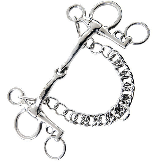 Korsteel Stainless Steel Tom Thumb Pelham Bit