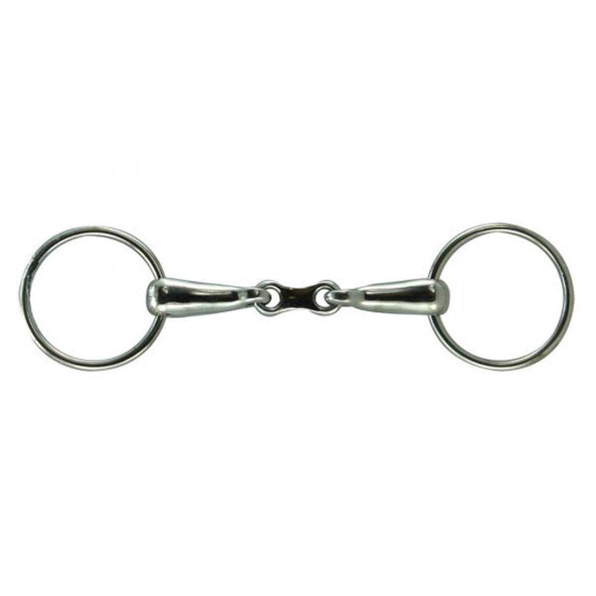 Coronet French Link Hollow Mouth Loose Ring Bit