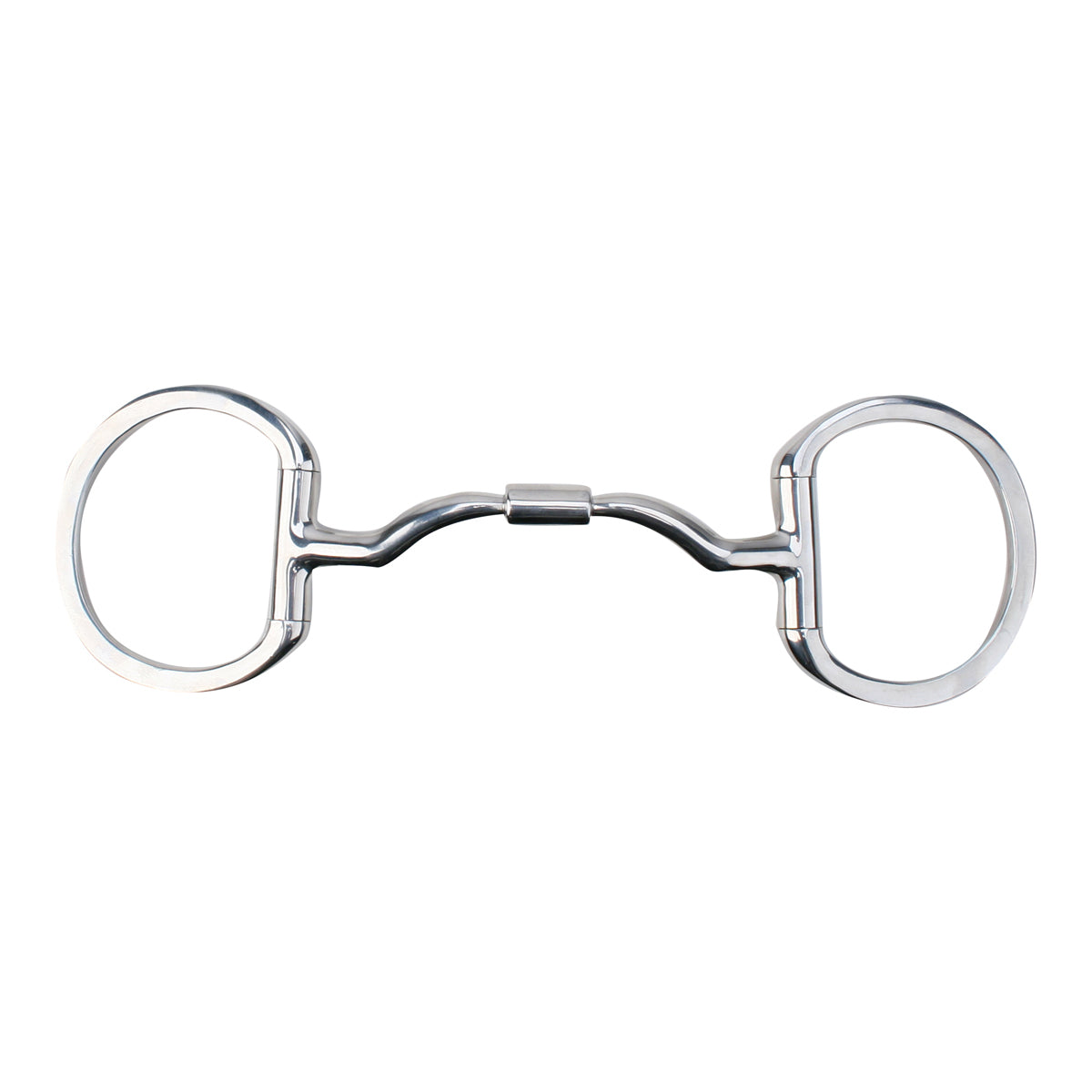 Toklat Myler Eggbutt without Hooks with Wide Ported Barrel Snaffle MB 33WL