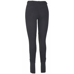 TuffRider Ladies Cotton Lowrise Pull-On Knee Patch Breeches