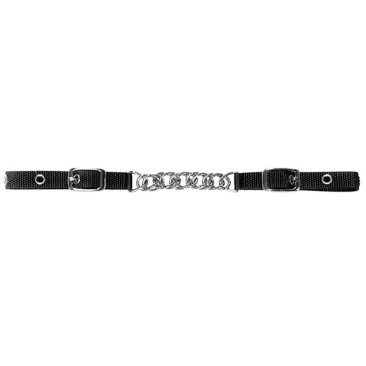 Flat Chain Nylon Curb Strap