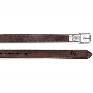 Bates Stirrup Leathers in Heritage Leather