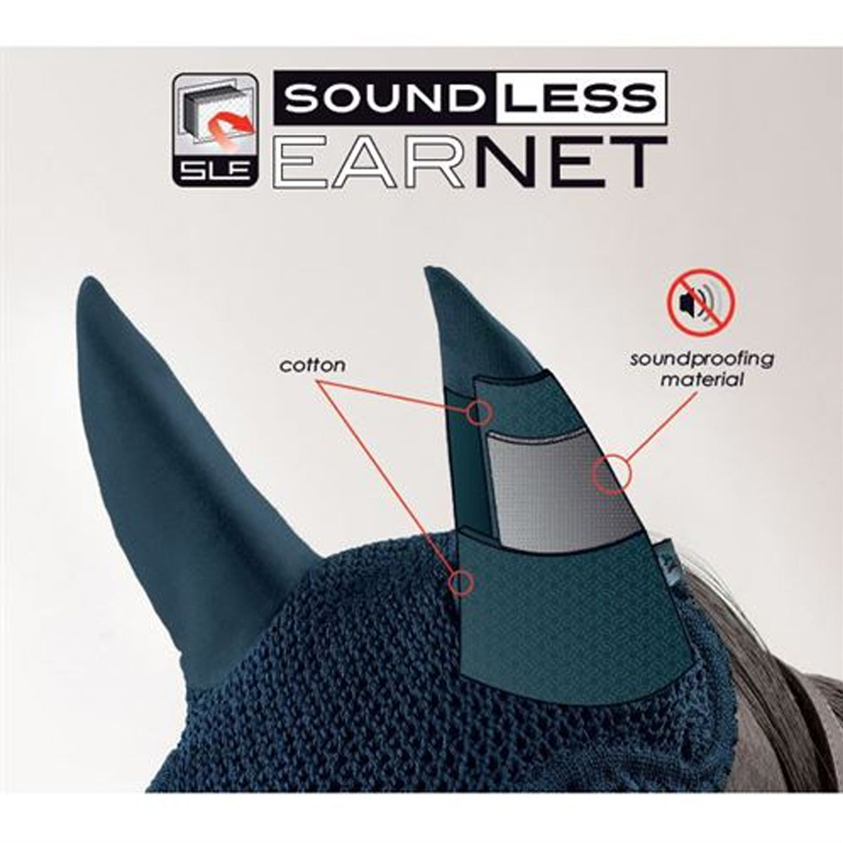 LOOP - Tie Down Ear Bonnet - Equiline America