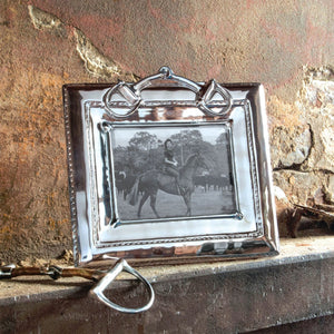Beatriz Ball Equestrian Snaffle Bit Picture Frame