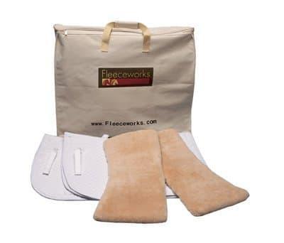Fleeceworks Square Dressage Pad Set - Sale